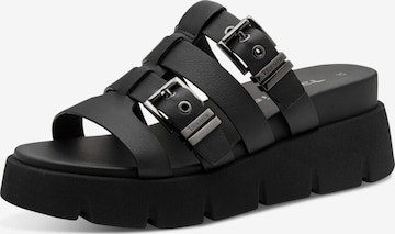 Tamaris Чехли в черно: отпред