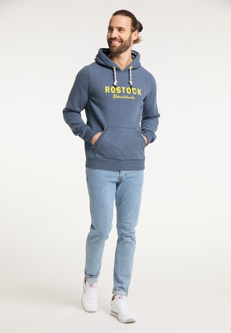 Sweat-shirt 'Rostock' Schmuddelwedda en bleu