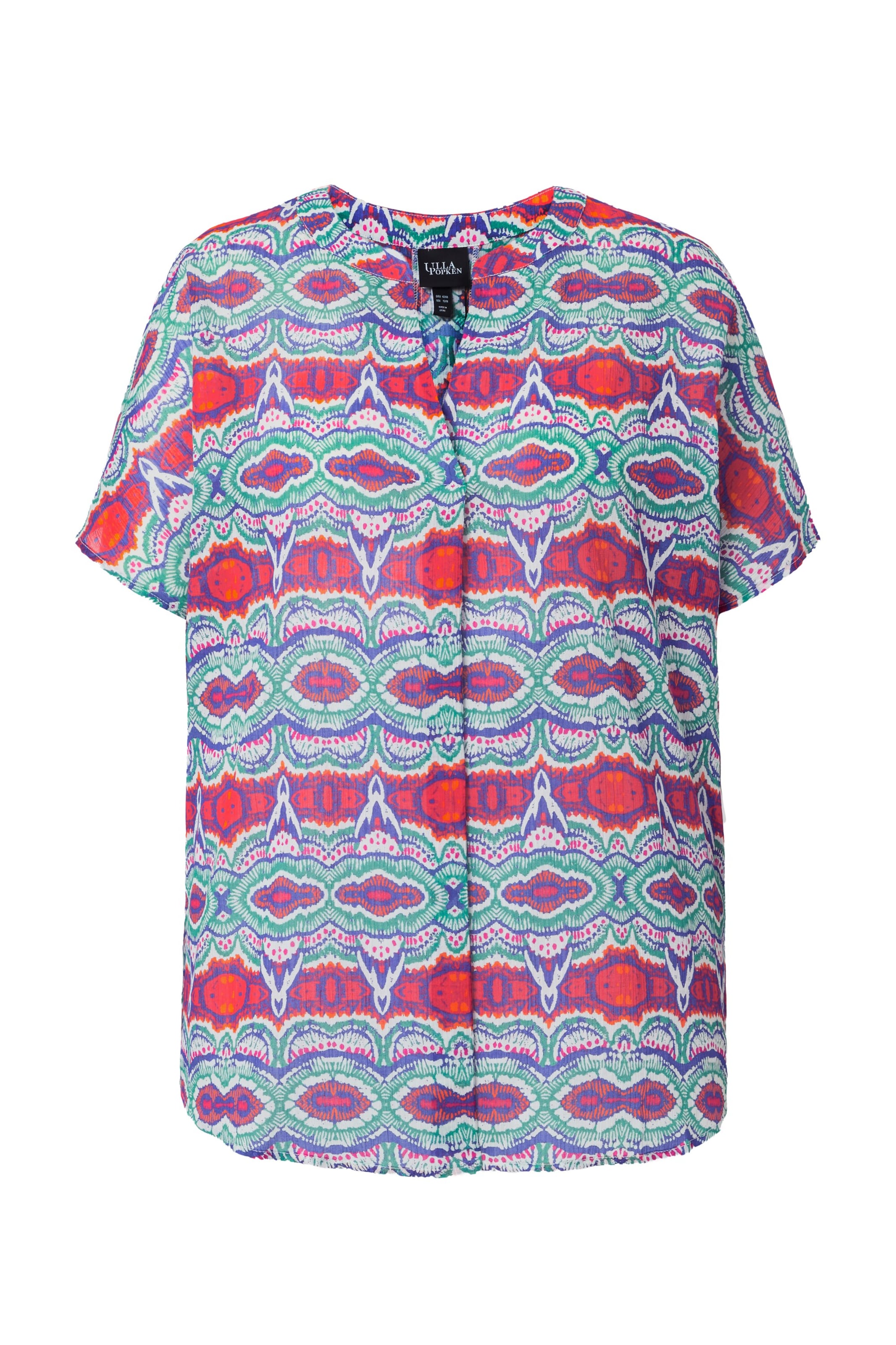 Ulla Popken Tunic in Turquoise / Red, Item view