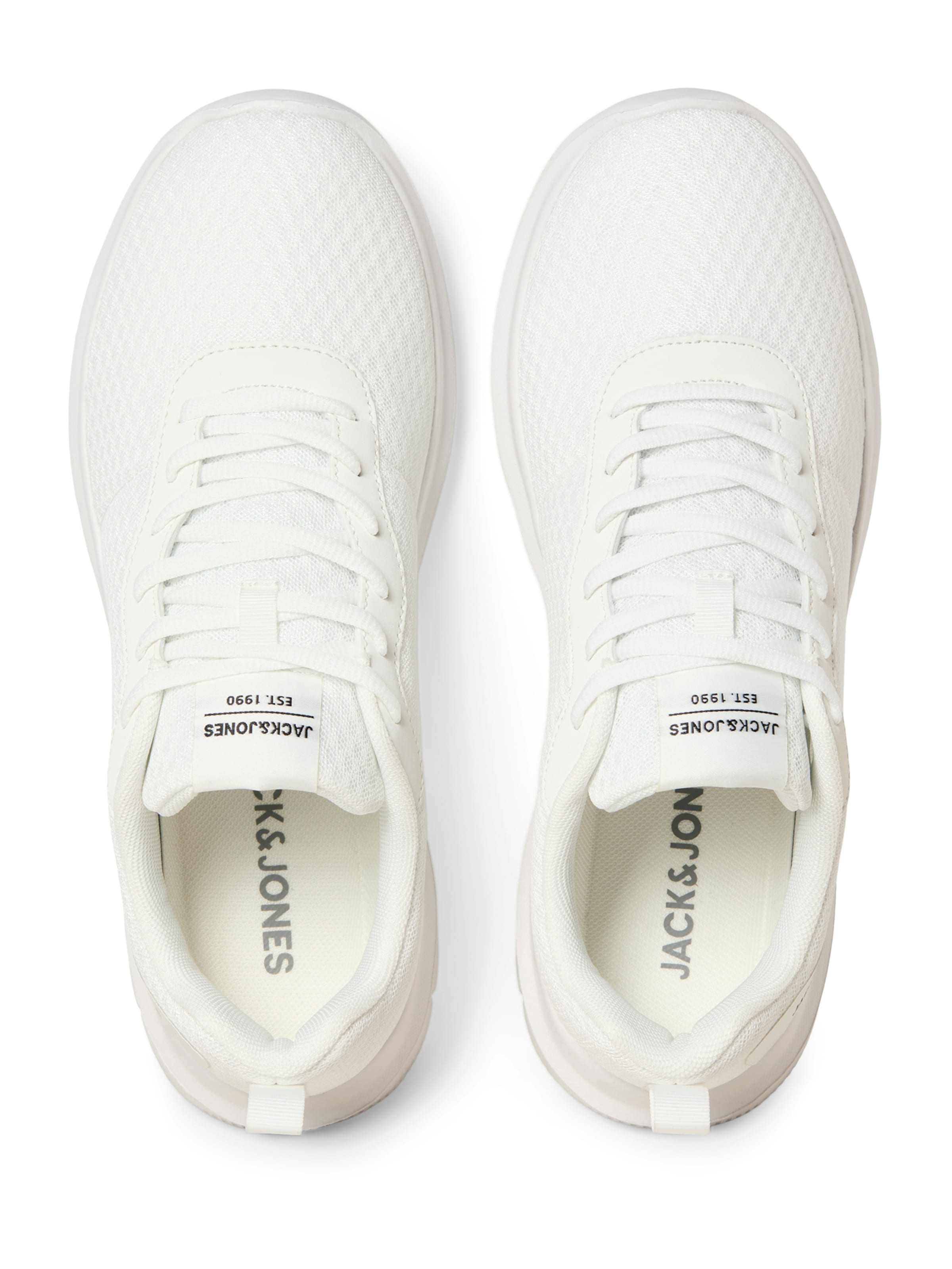 JACK & JONES Ниски маратонки 'JFWTAYLOR' в бяло