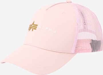 ALPHA INDUSTRIES Hætte i pink: forside