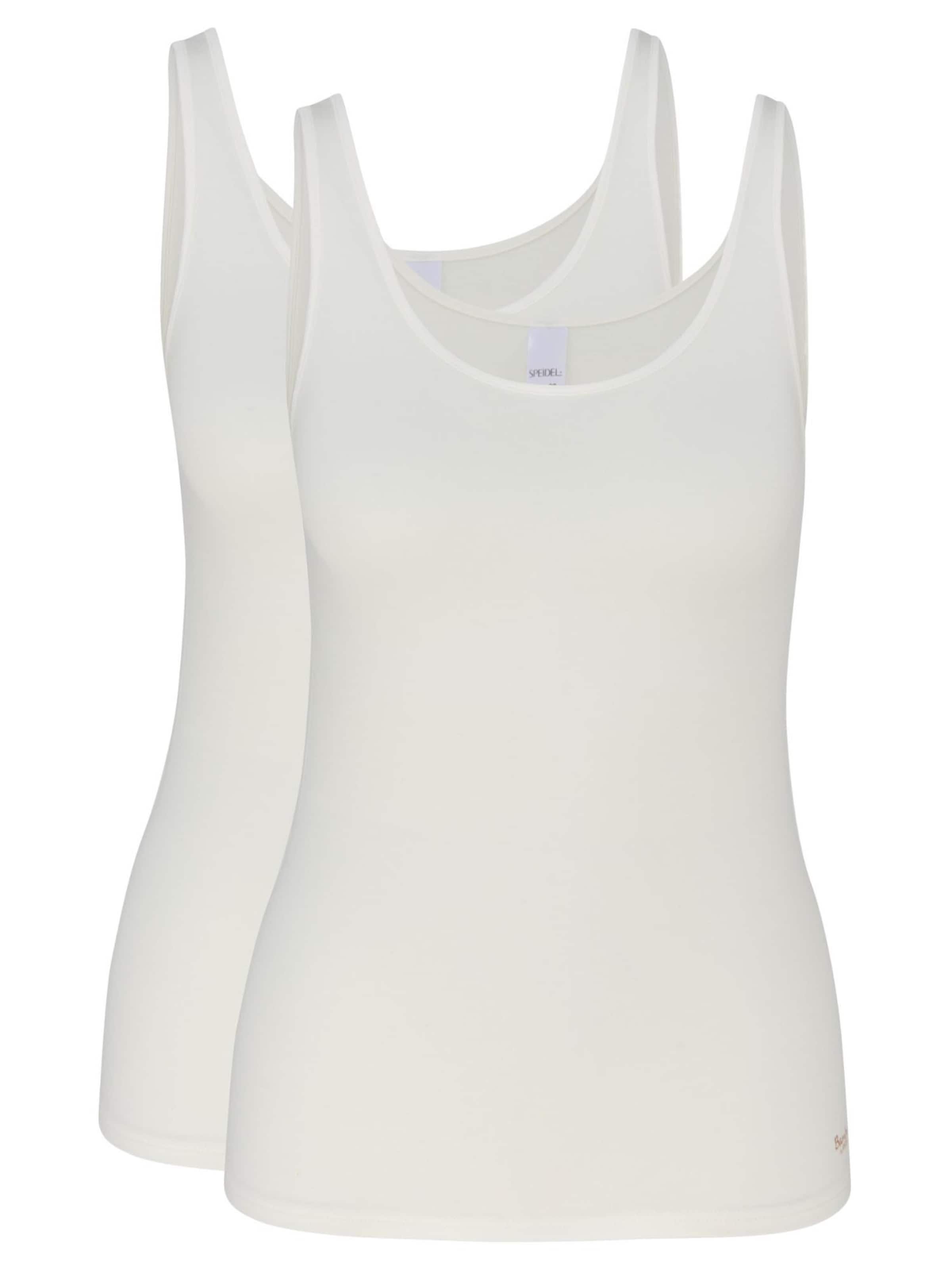 SPEIDEL Undershirt 'Bambus' in White: front