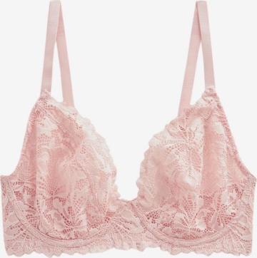 Next T-Shirt Rintaliivi värissä vaaleanpunainen: etupuoli