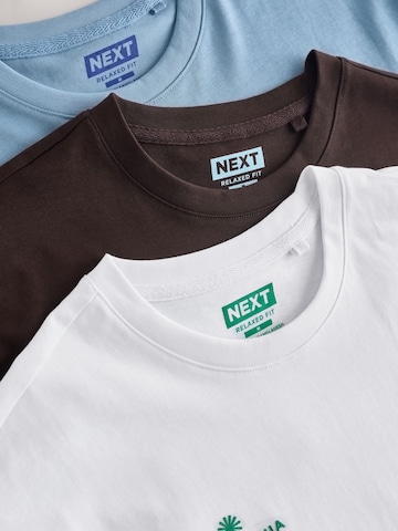 T-Shirt Next en bleu