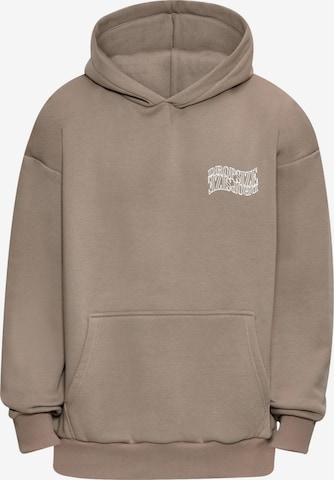 Dropsize Sweatshirt in Grau: Vorderseite