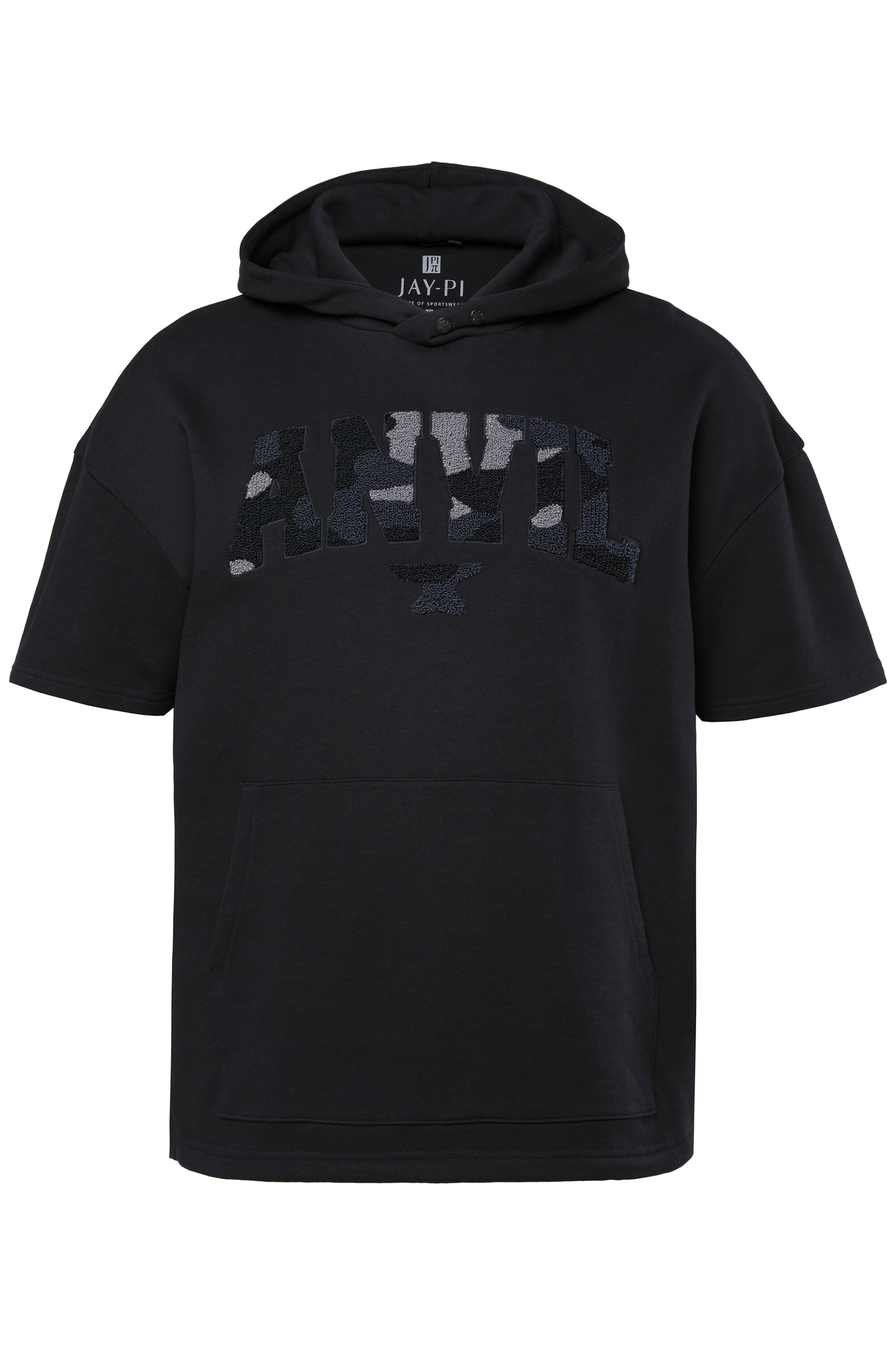JAY-PI Sweatshirt in Black: front