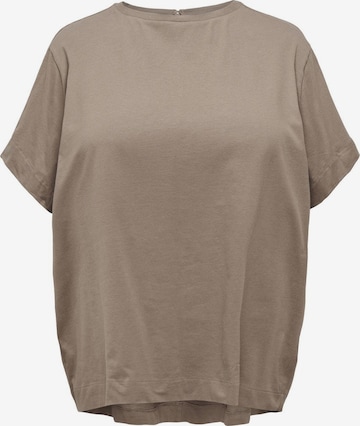 ONLY Carmakoma Shirt 'STACHY' in Brown: front