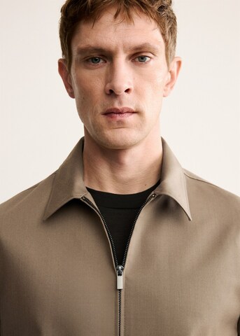 MANGO MAN Between-Season Jacket 'Ferrara' in Brown