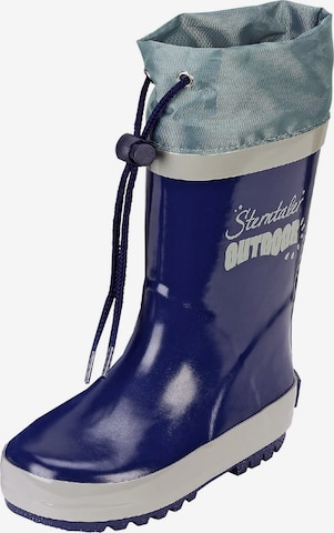 Bottes en caoutchouc STERNTALER en bleu : devant