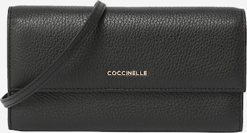 Coccinelle Listová kabelka - Čierna