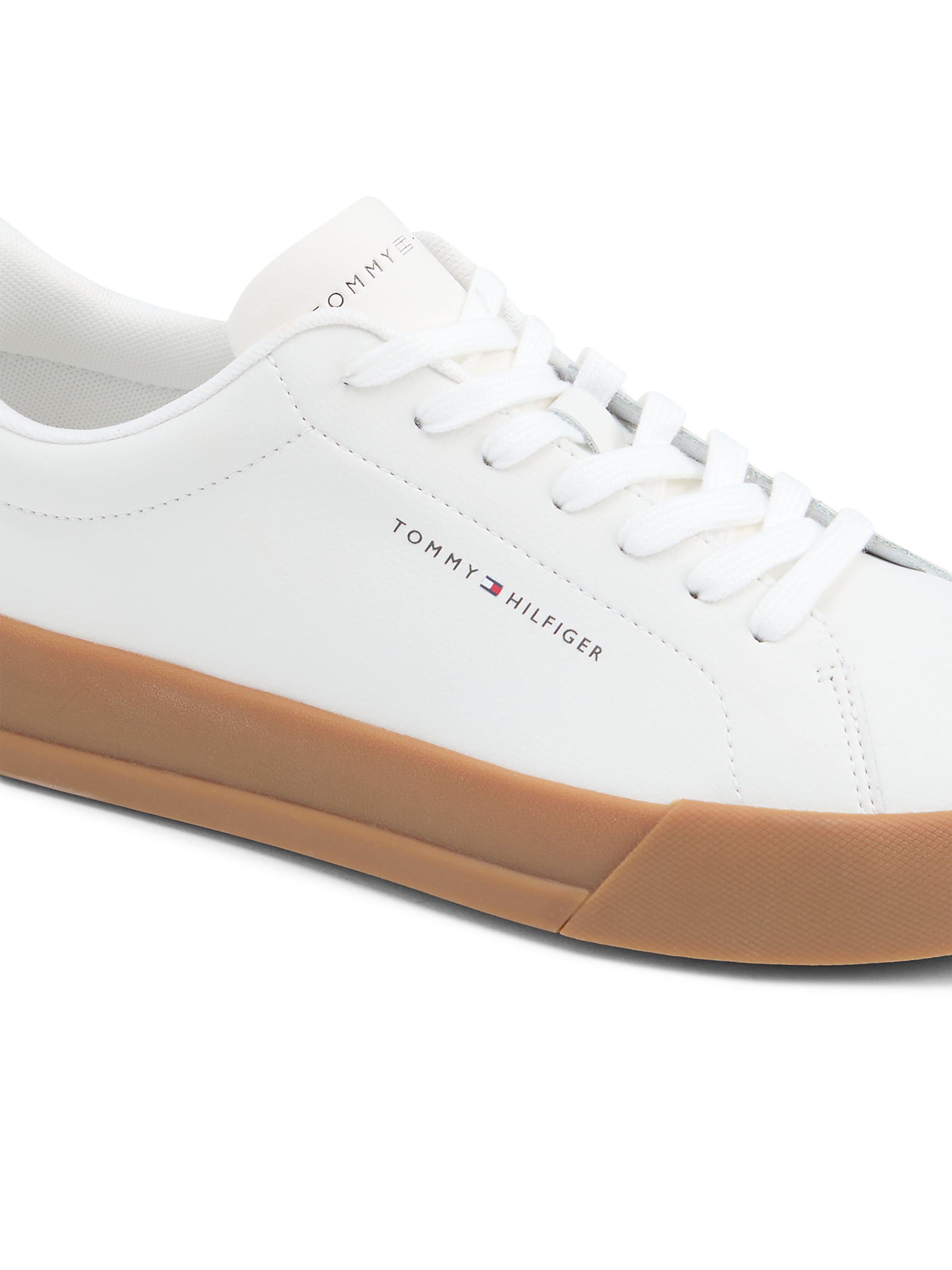 TOMMY HILFIGER Sneaker 'Court' in Weiß