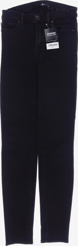7 for all mankind Jeans in 26 in Black: front