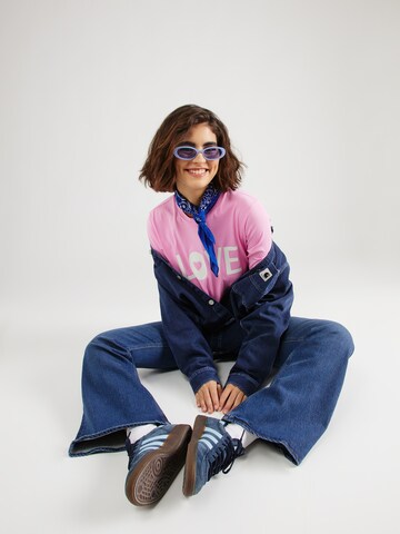 JDY Shirt 'JDYANEMONE' in Pink