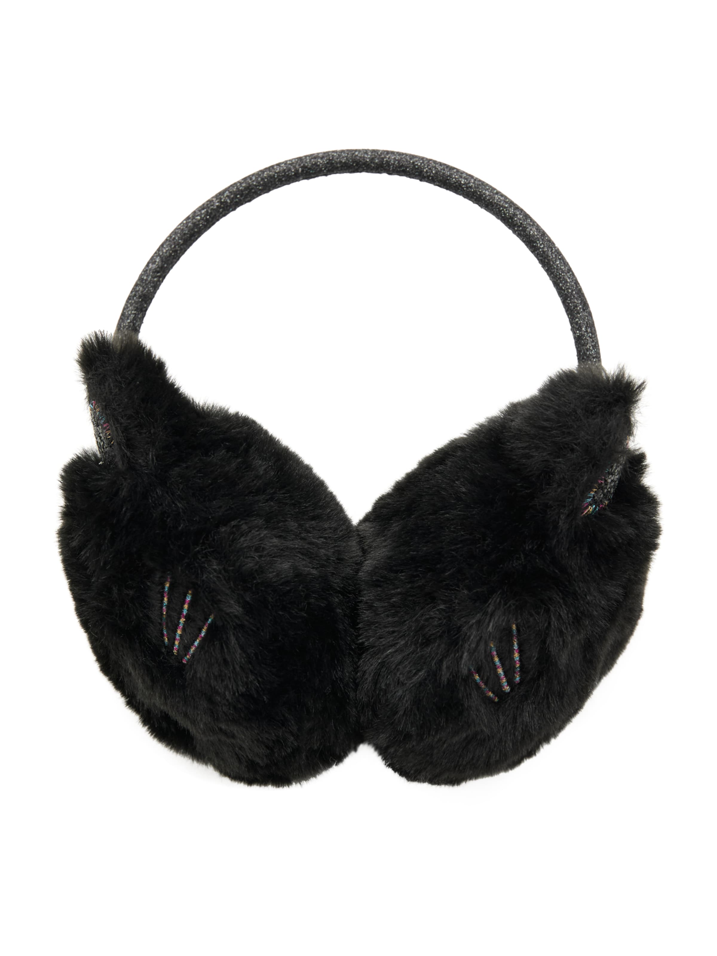 Căciulă 'BLACKCAT' de la MANGO KIDS pe negru: față