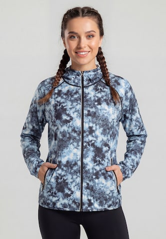 Veste mi-saison Jika en gris : devant