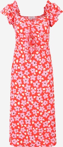 Dorothy Perkins Petite Zomerjurk in Rood: voorkant