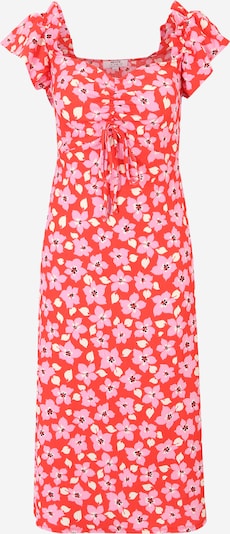 Dorothy Perkins Petite Лятна рокля в кремаво / розово / червено, Преглед на продукта