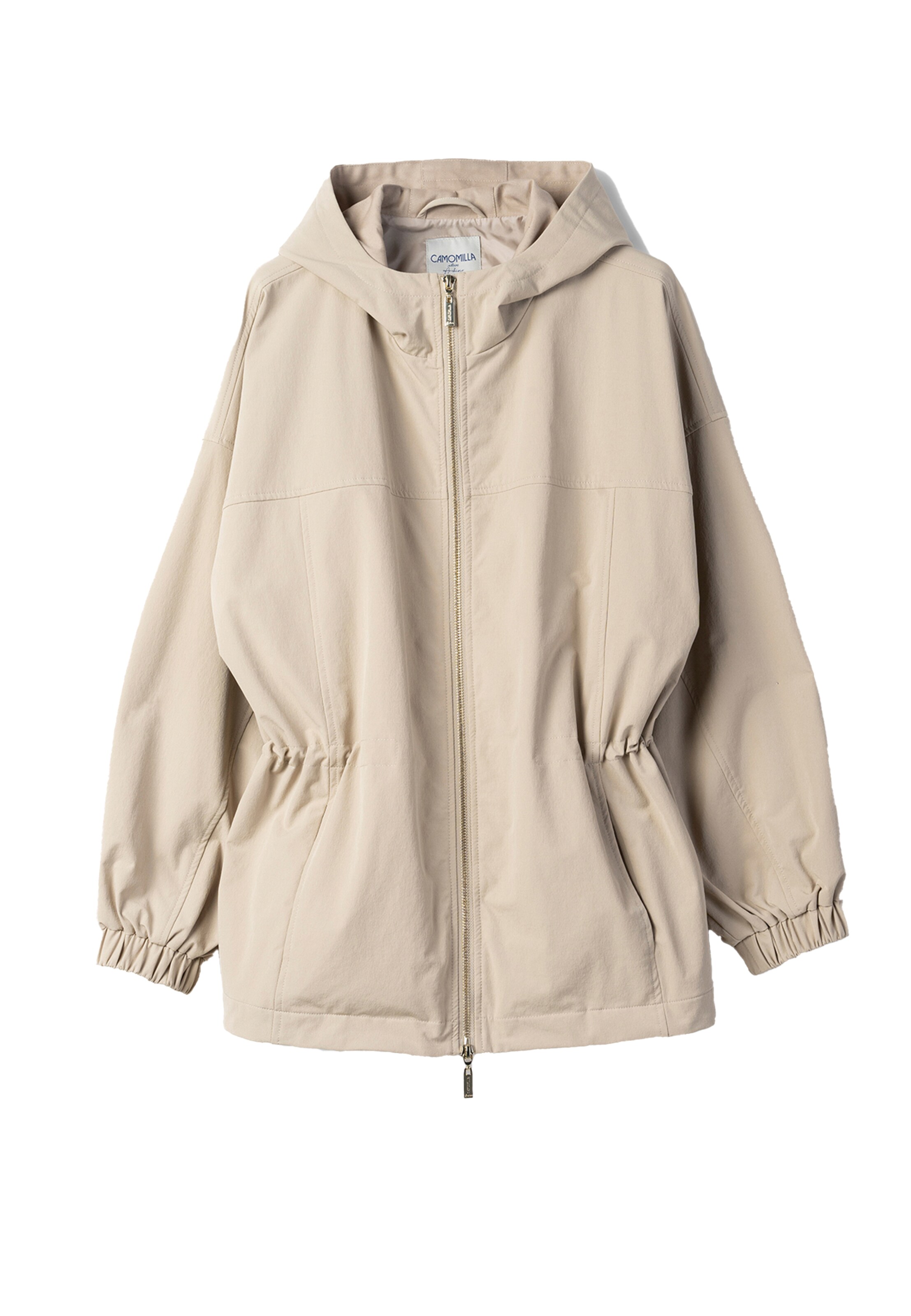 Giacca di mezza stagione 'GANG' di Camomilla Italia in beige: frontale