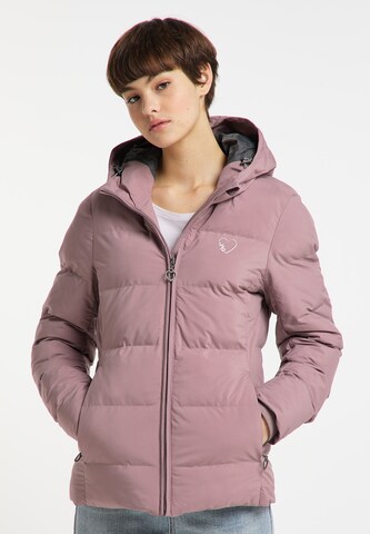MYMO - Chaqueta de invierno en rojo: frente