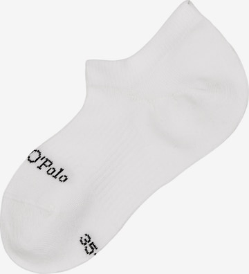 Chaussettes Marc O'Polo en blanc : devant