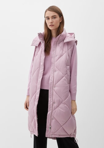 Gilet s.Oliver en rose : devant