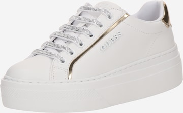 GUESS - Zapatillas deportivas bajas 'Ameria' en blanco: frente
