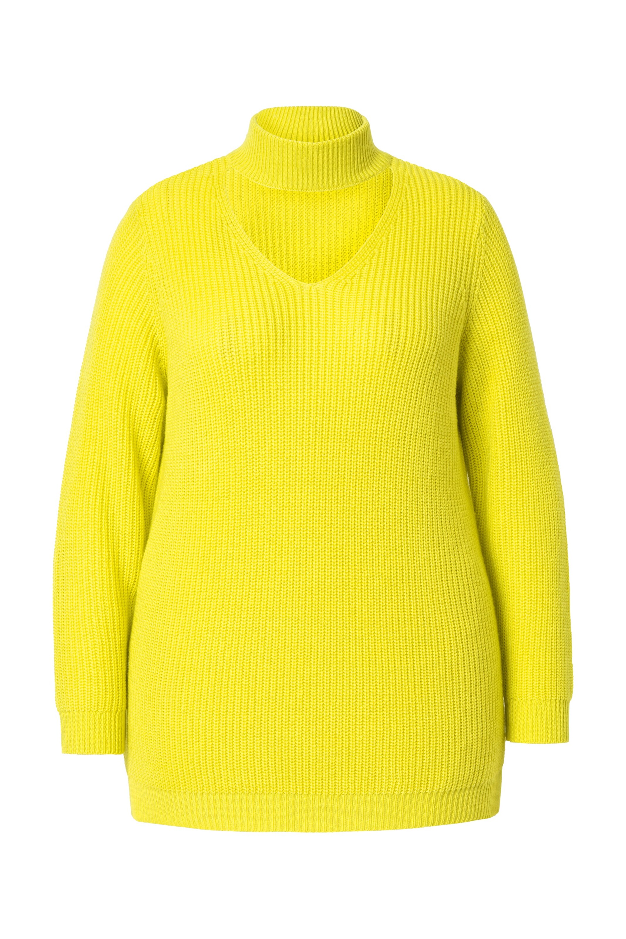Pull-over MIAMODA en jaune : devant