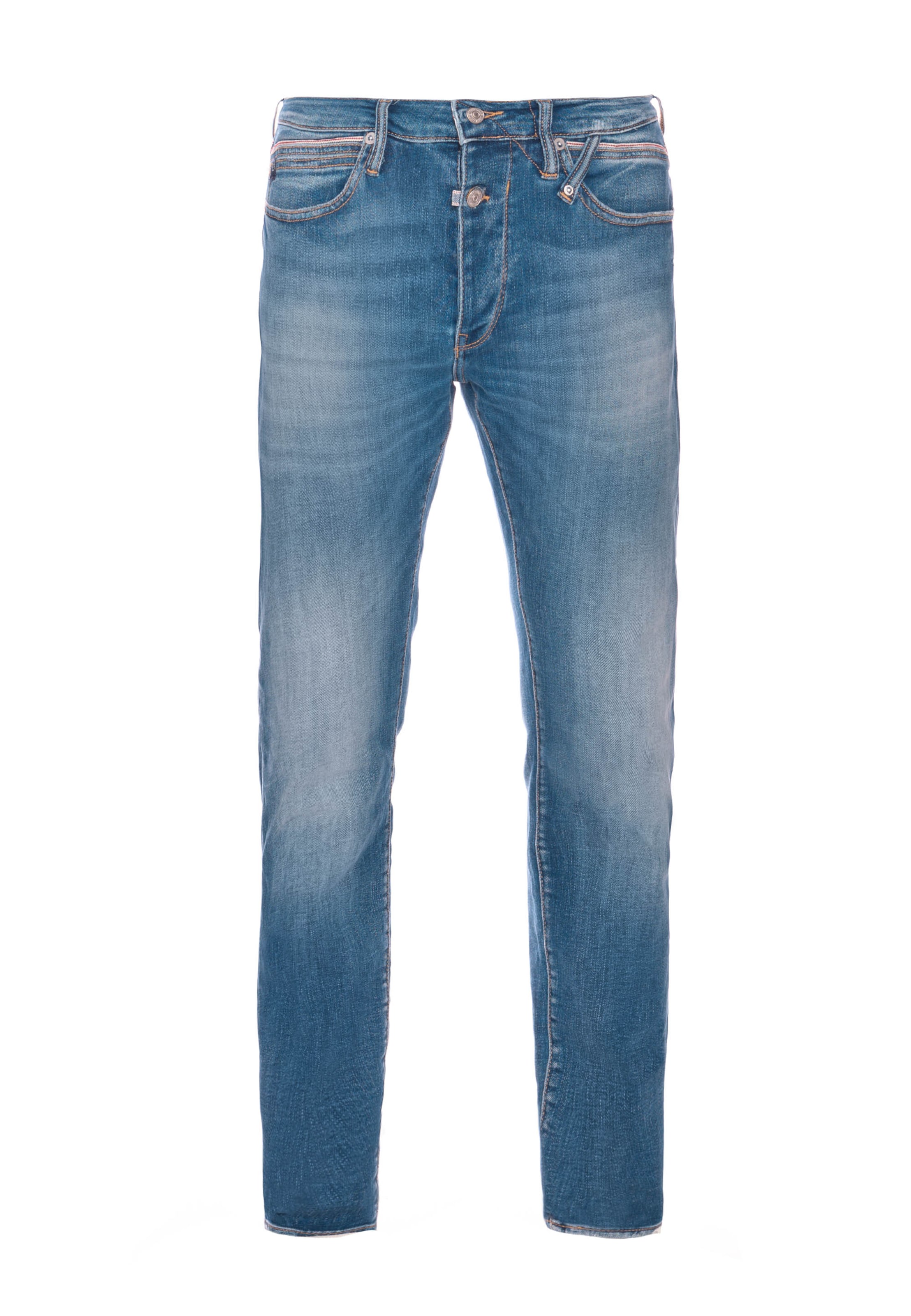Le Temps Des Cerises Regular Jeans '700/11' in Blauw: voorkant