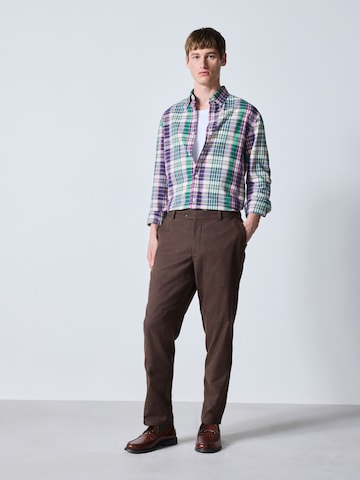 Next Regular Pantalon in Bruin
