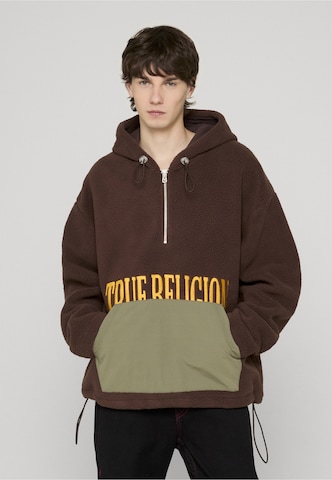 Pullover di True Religion in marrone: frontale