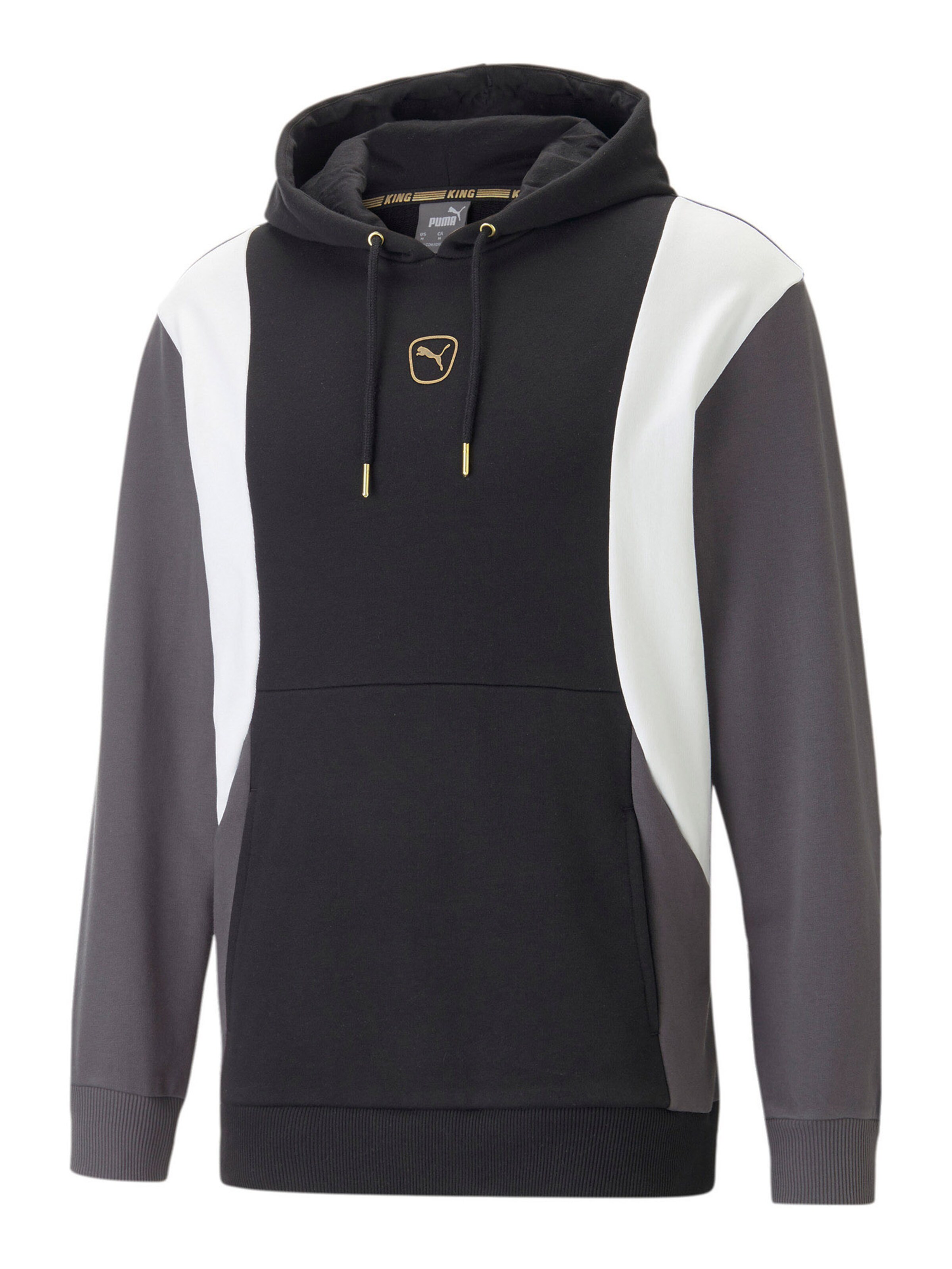 PUMA Спортивный свитшот 'King' в Черный: спереди