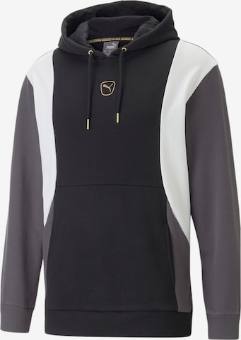 PUMA Athletic Sweatshirt 'King' in Black: front