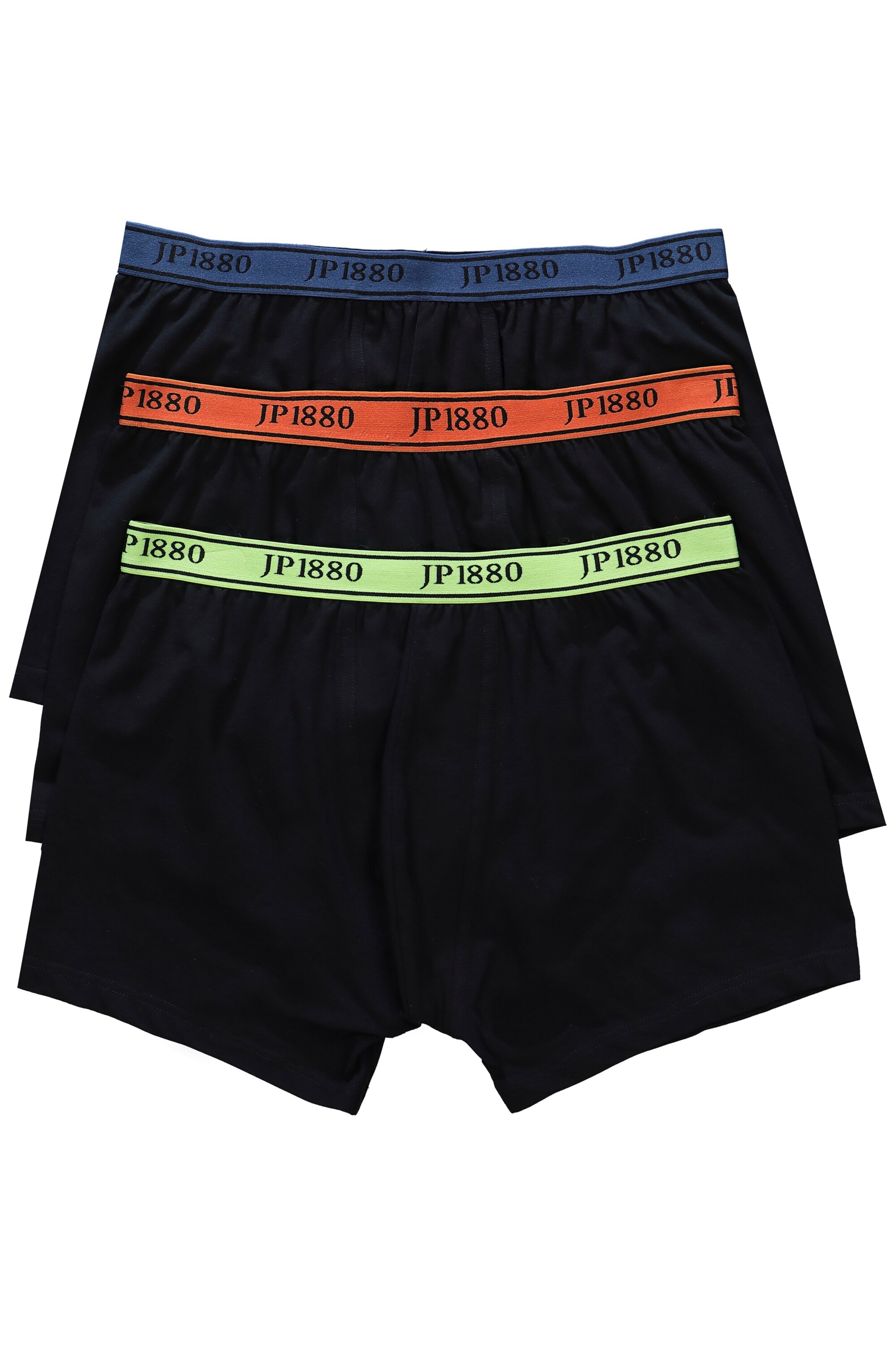 JP1880 Boxershorts in Schwarz: Vorderseite