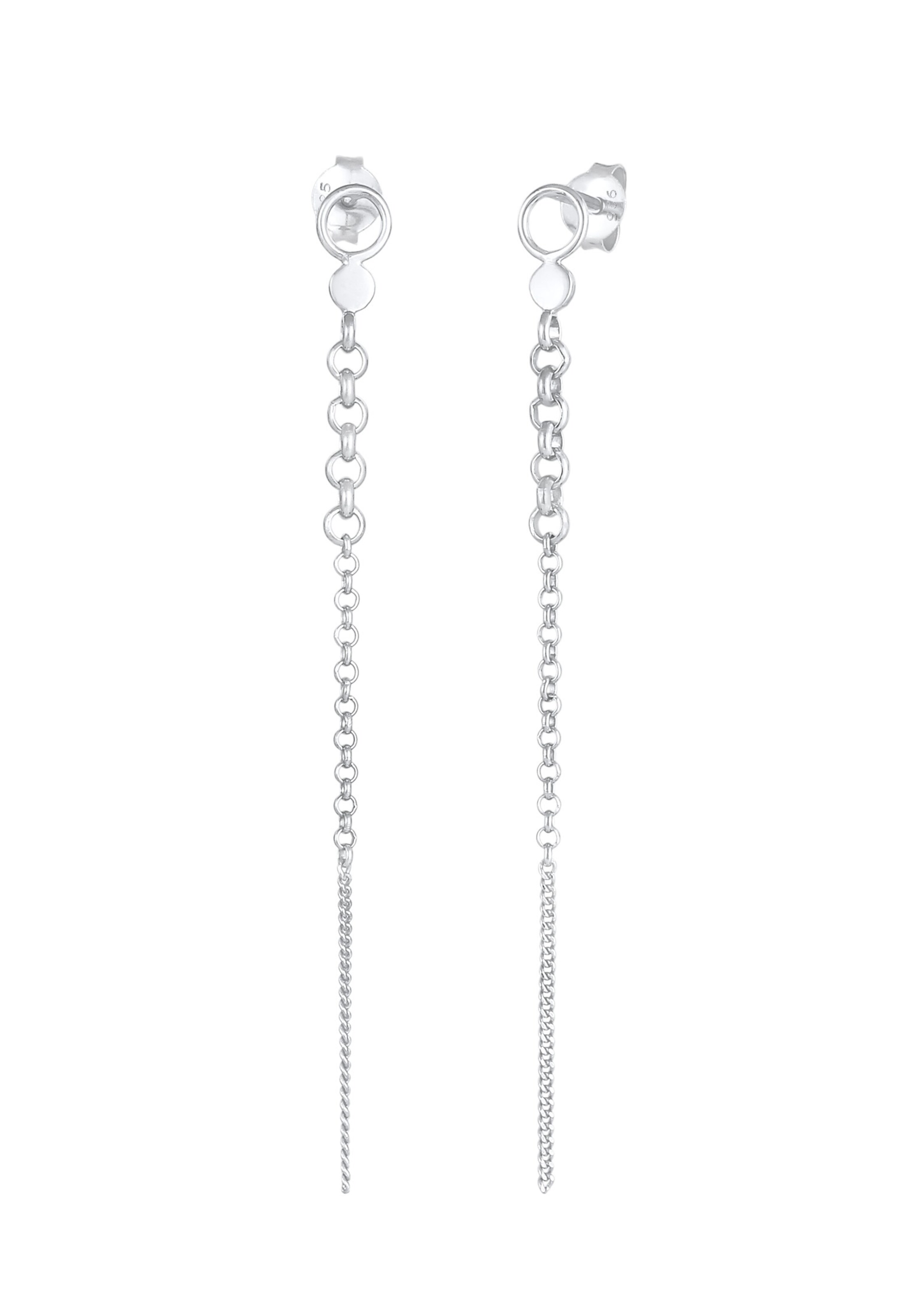 ELLI Earrings in Silver: front