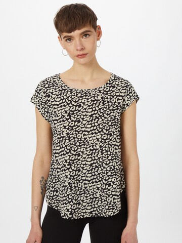 ONLY - Blusa 'Vic' en negro: frente