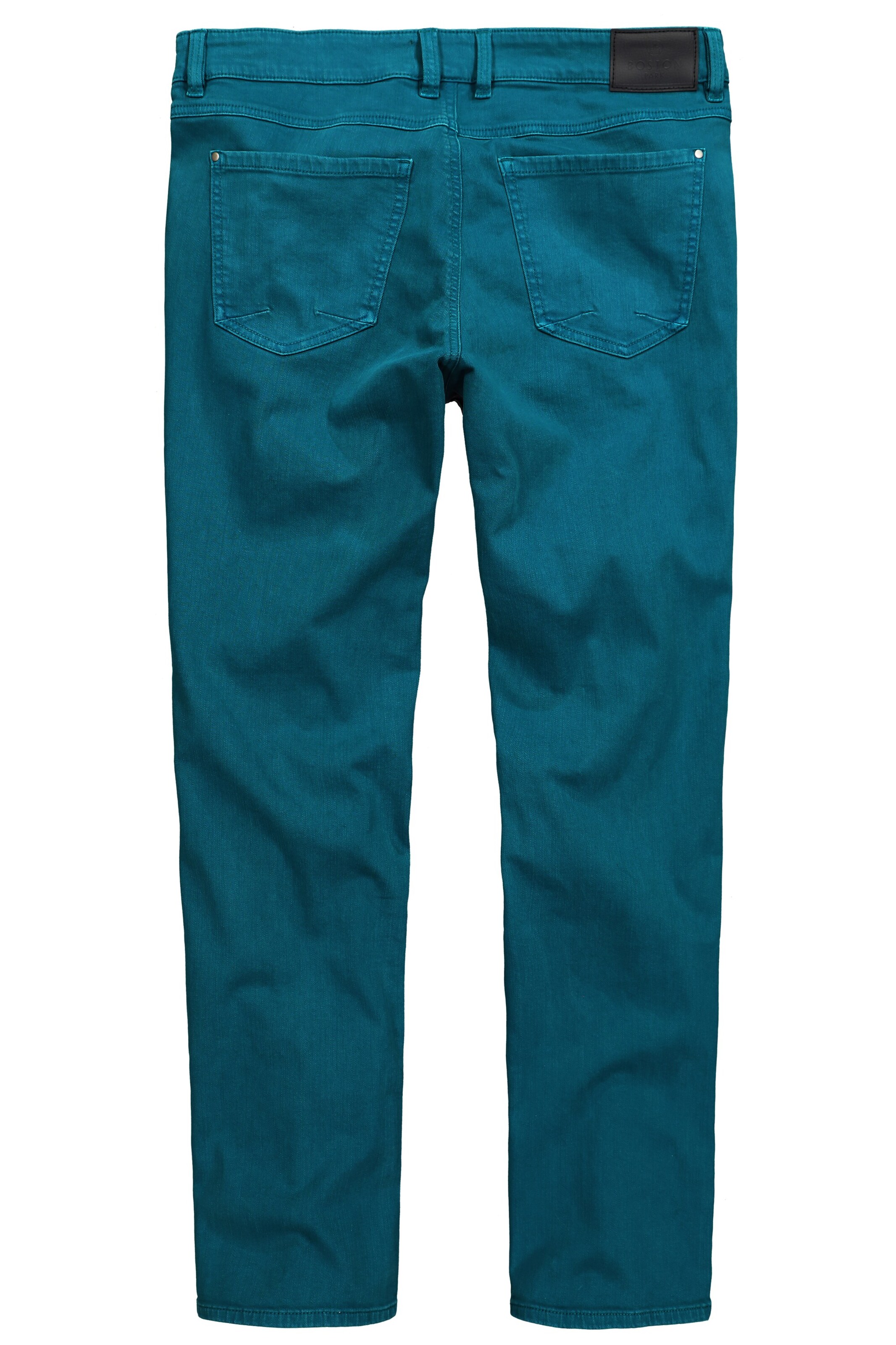 Men Plus Regular Pants in Blue
