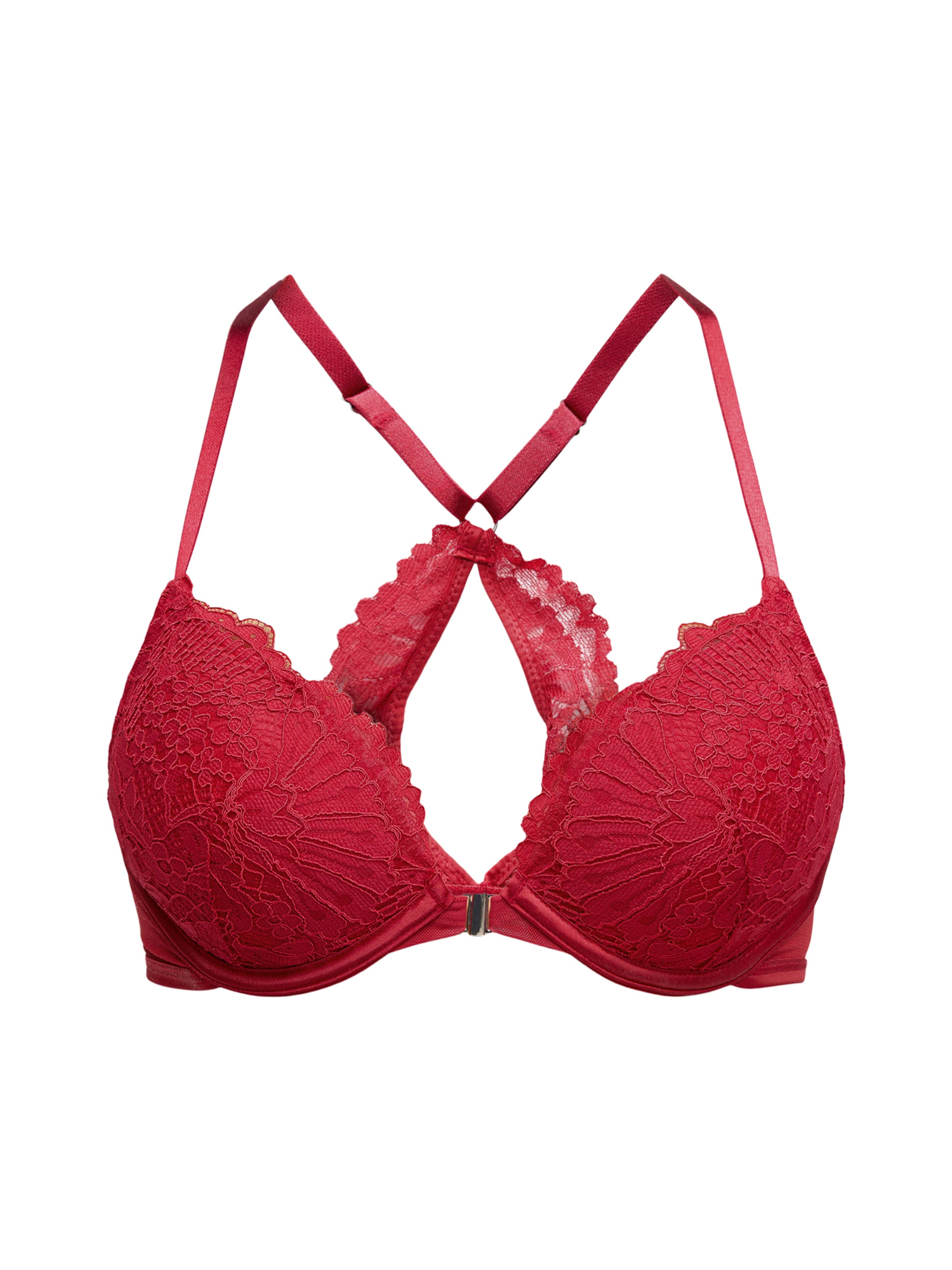 Hunkemöller Push-up BH &#x27;WHITNEY&#x27; in Rood: voorkant