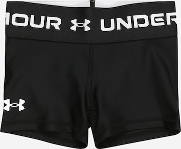 UNDER ARMOUR Skinny Sportshorts in Schwarz: predná strana