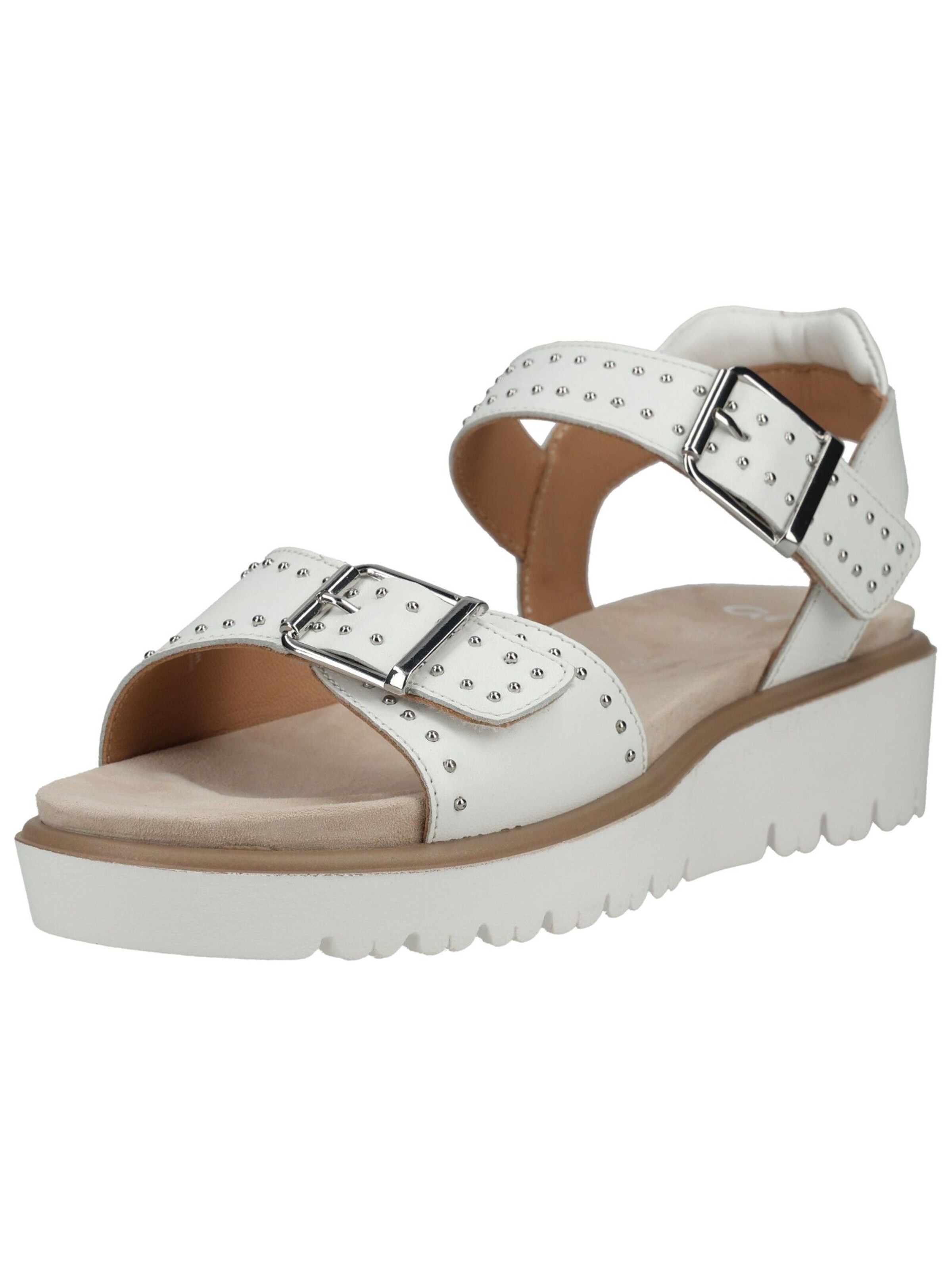 ARA Riemensandale in Weiß: Vorderseite