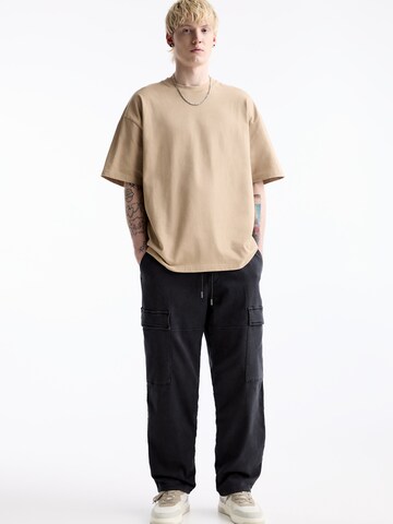 Pull&Bear Loose fit Cargo Pants in Grey