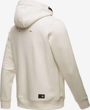 STONE HARBOUR Sweatshirt 'Funny Finch' i hvid