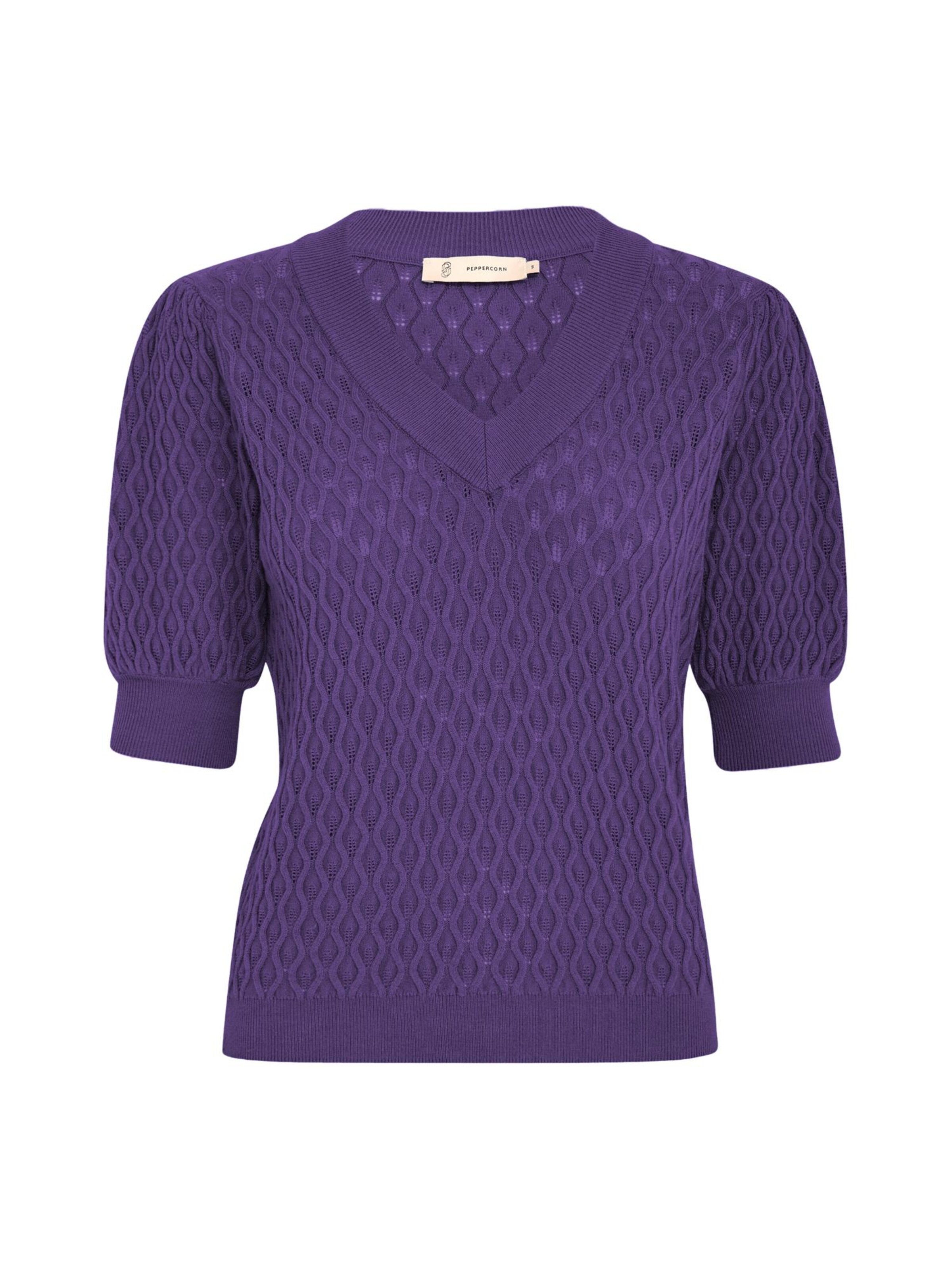 Peppercorn Trui 'Rosalia' in Lila: voorkant