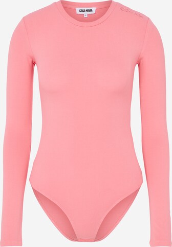 Casa Mara Shirt body 'Skinny' in Roze: voorkant