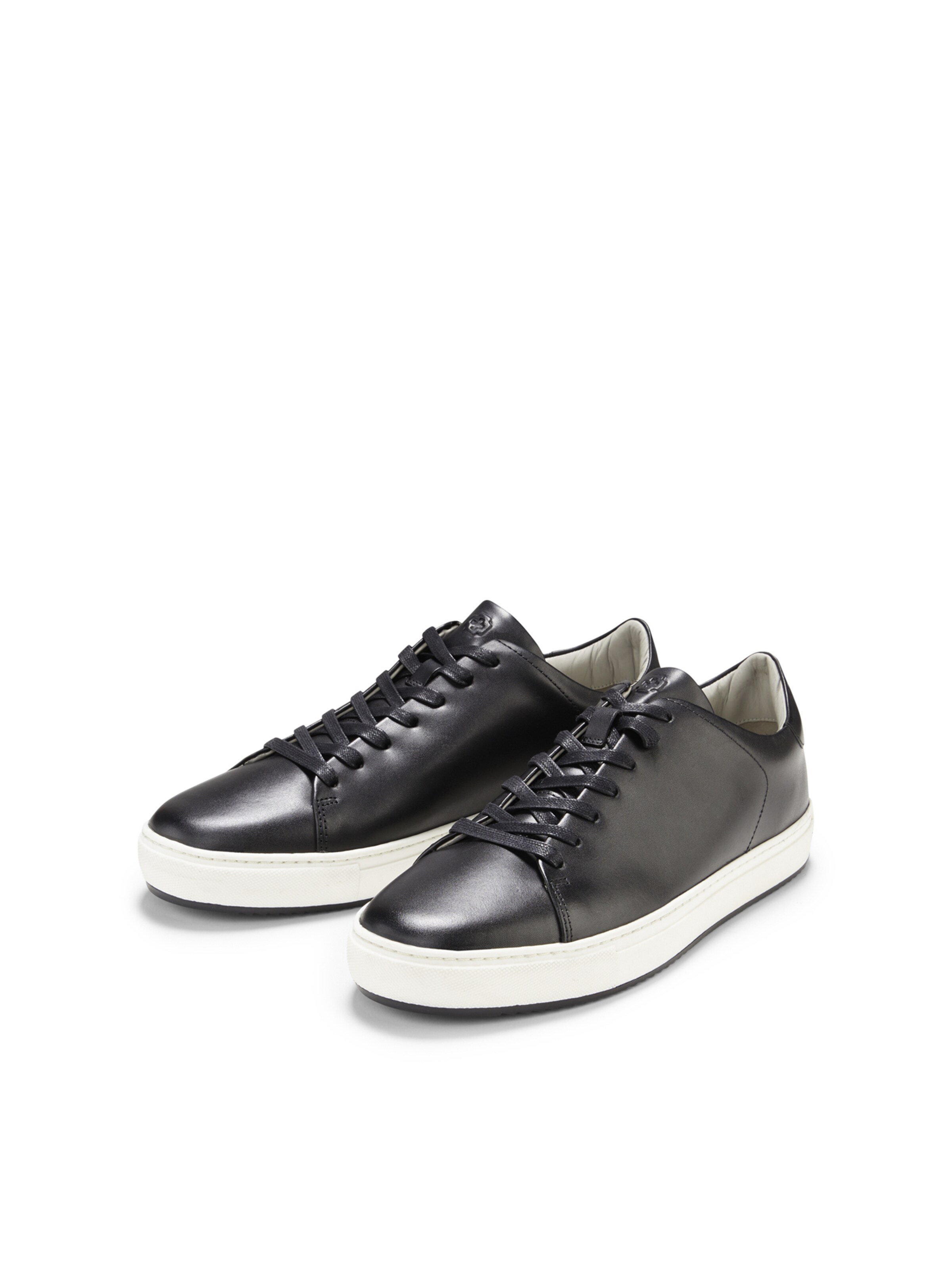 STRELLSON Sneakers laag 'Solid Evans' in Zwart