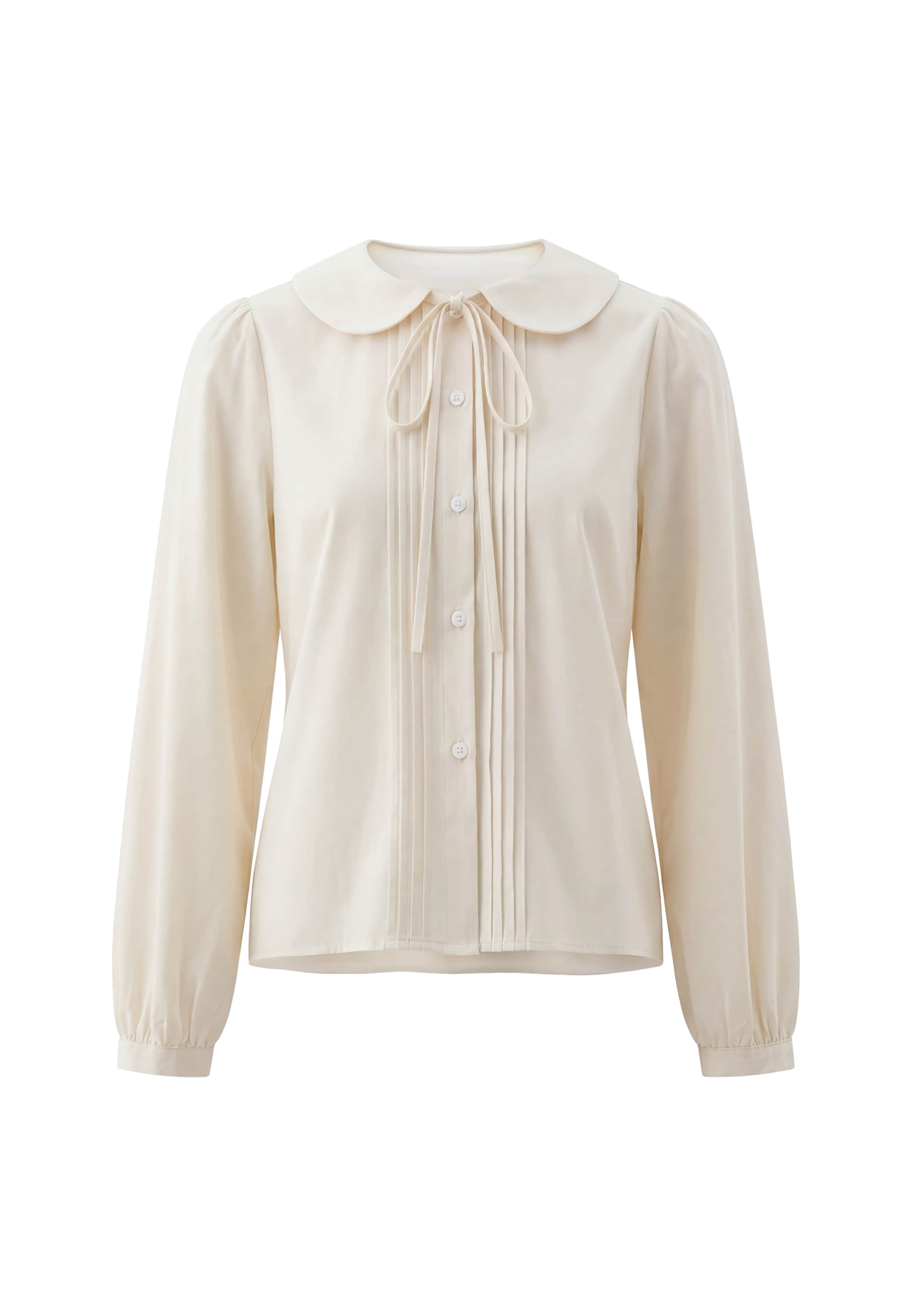 Chemisier Usha en beige : devant