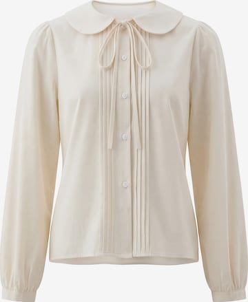 Chemisier Usha en beige : devant