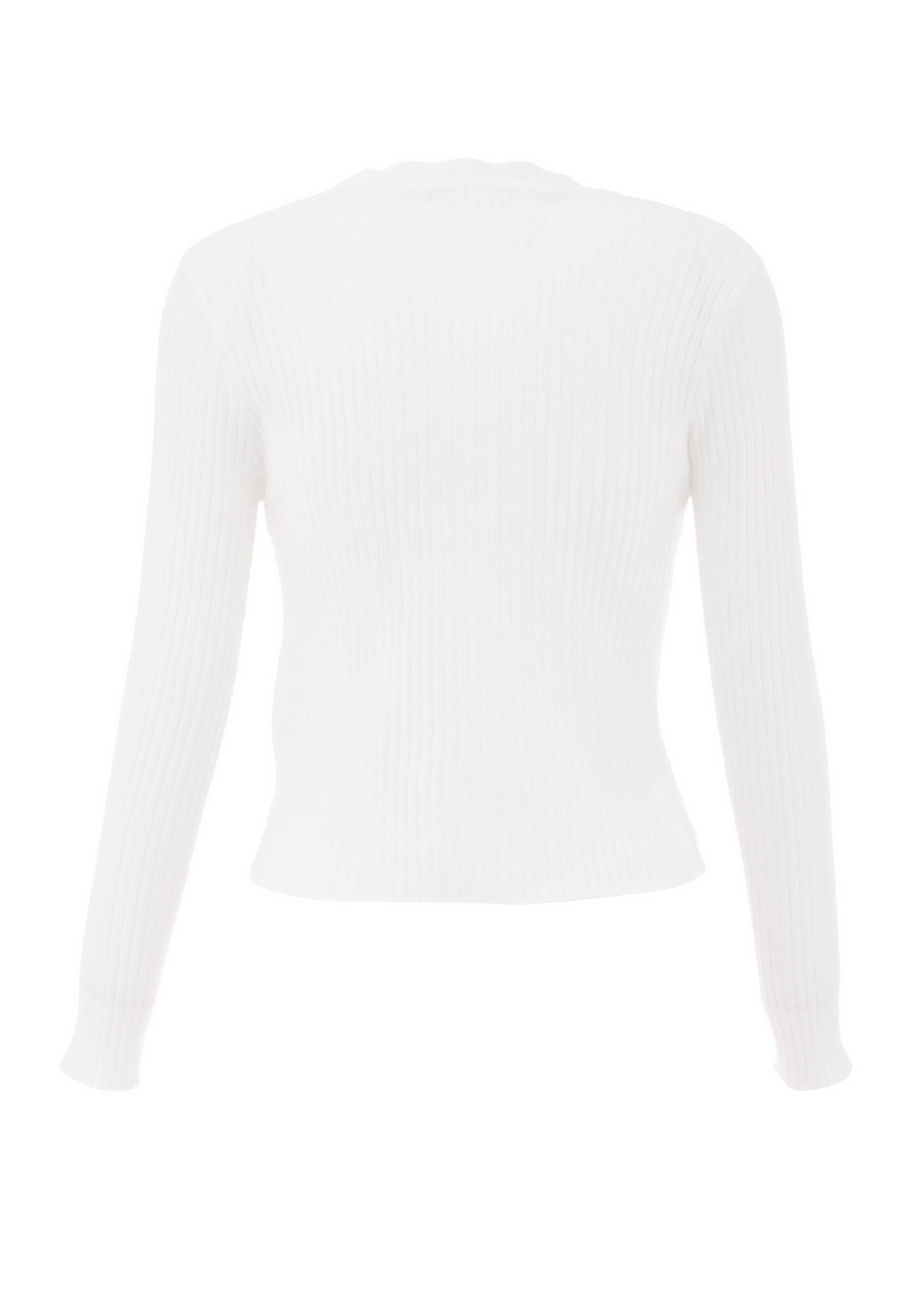 IPARO Knit cardigan in White