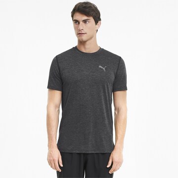 PUMA Funkční tričko – šedá: přední strana
