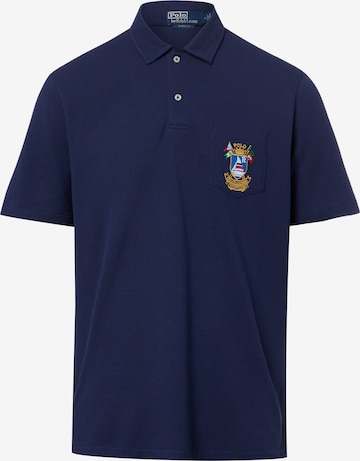 T-Shirt Polo Ralph Lauren en bleu : devant