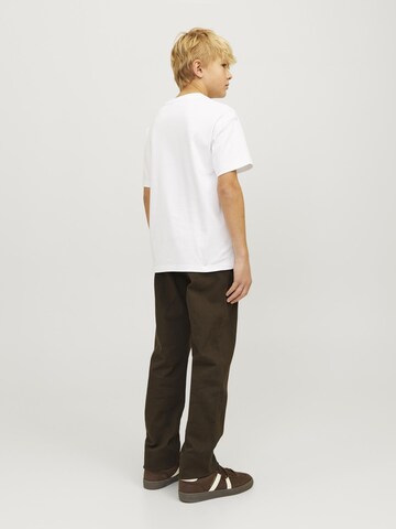 Jack & Jones Junior regular Παντελόνι 'JPSTMarco JJDave' σε καφέ